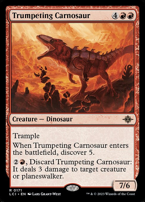 Trumpeting Carnosaur - LCI - 171