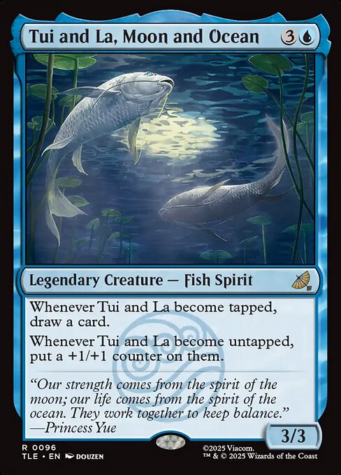 Tui and La, Moon and Ocean (Foil) - TLE - 96