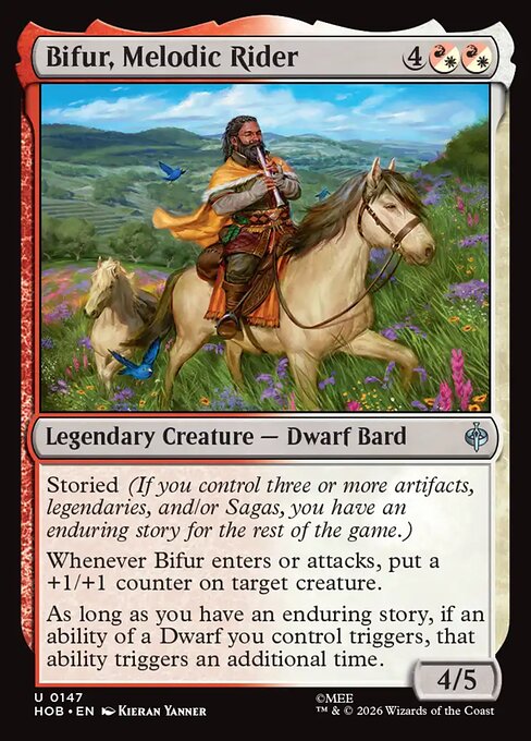 Bifur, Melodic Rider (Foil) - HOB - 147