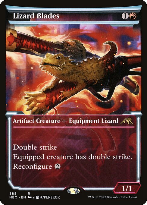 Lizard Blades (Showcase) - NEO - 385