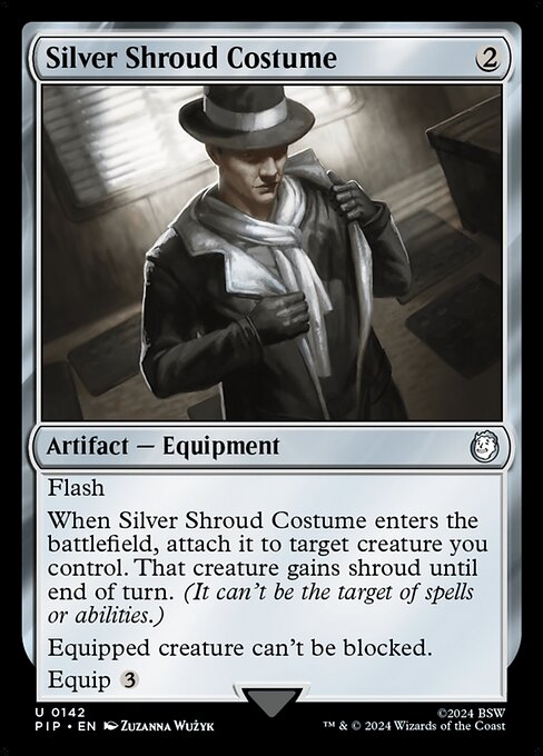 Silver Shroud Costume - PIP - 142