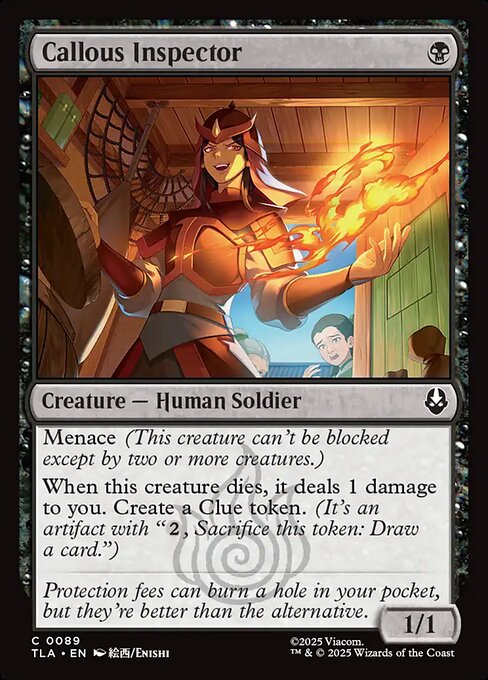Callous Inspector (Foil) - TLA - 89