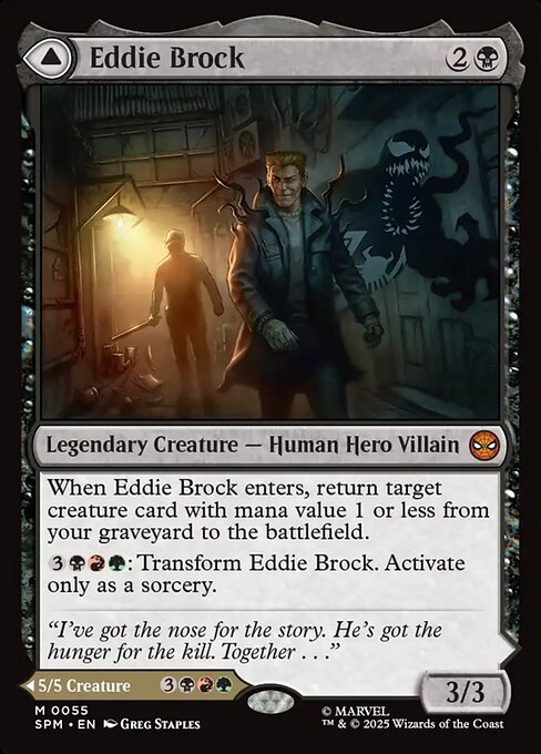 Eddie Brock (Foil) - SPM - 55