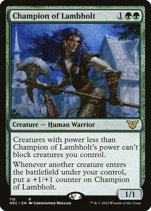 Champion of Lambholt - NEC - 115
