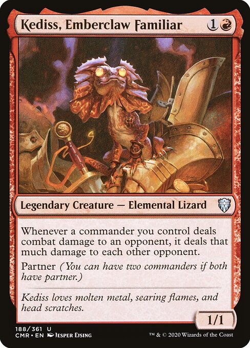Kediss, Emberclaw Familiar (Foil) - CMR - 188