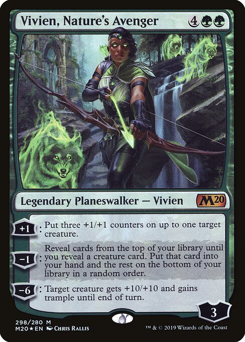 Vivien, Nature's Avenger (Foil) - M20 - 298