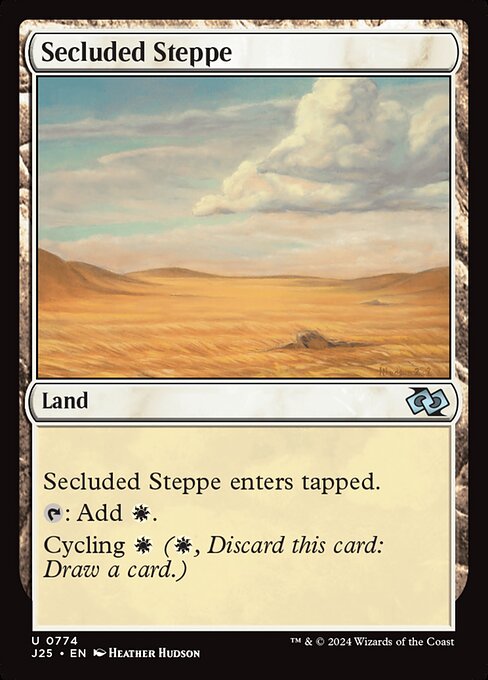 Secluded Steppe - J25 - 774