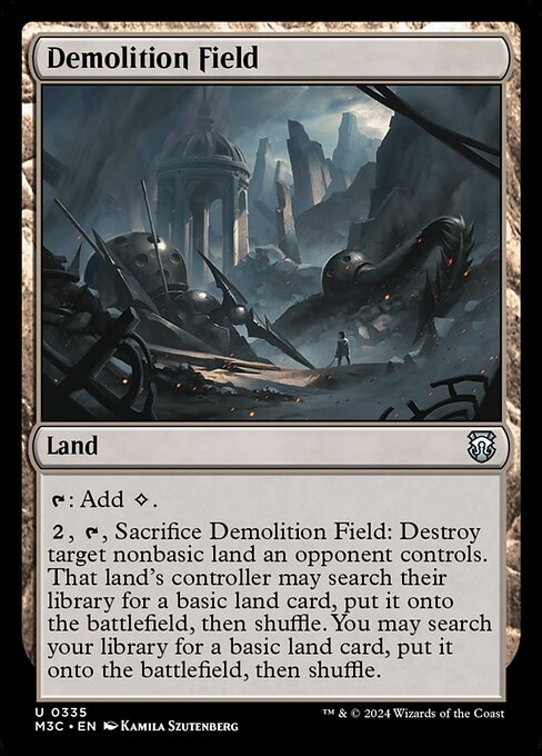 Demolition Field - M3C - 335