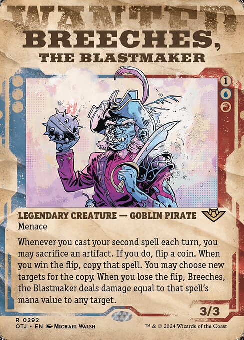 Breeches, the Blastmaker (Showcase) - OTJ - 292