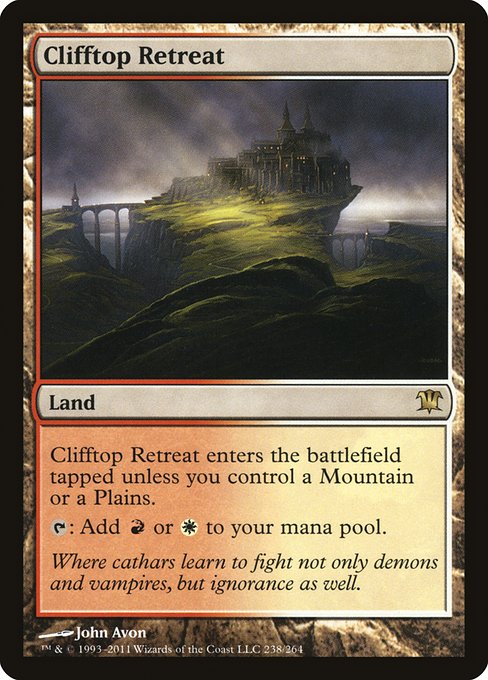 Clifftop Retreat (Foil) - ISD - 238