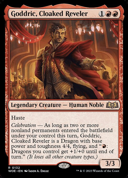 Goddric, Cloaked Reveler - WOE - 132