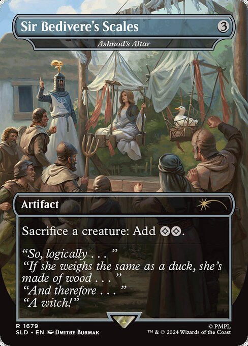 Sir Bedivere's Scales - Ashnod's Altar - SLD - 1679
