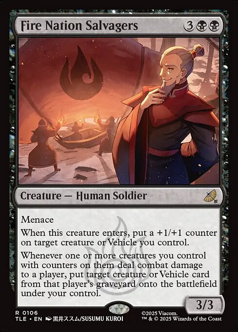 Fire Nation Salvagers - TLE - 106