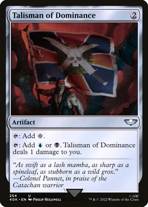 Talisman of Dominance (254) - 40K - 254
