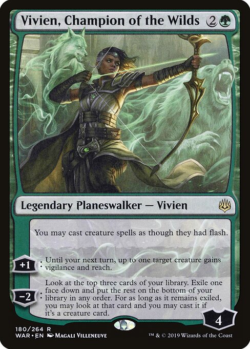 Vivien, Champion of the Wilds - WAR - 180