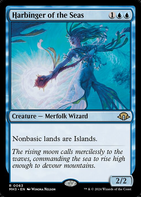 Harbinger of the Seas (Foil) - MH3 - 63