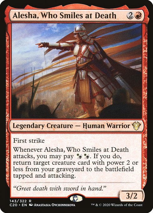 Alesha, Who Smiles at Death - C20 - 143