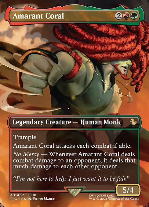Amarant Coral (Borderless) (Foil) - FIC - 457