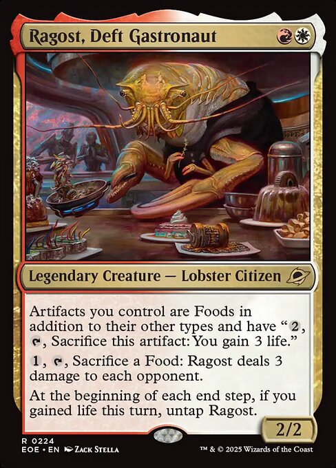 Ragost, Deft Gastronaut (Foil) - EOE - 224