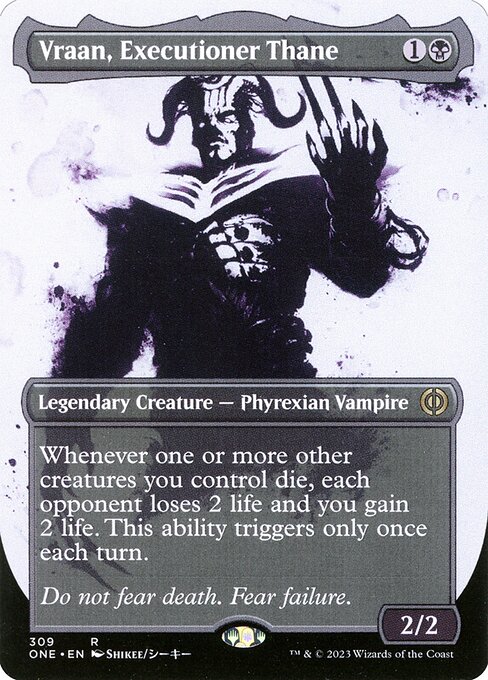 Vraan, Executioner Thane (Showcase) (Foil) - ONE - 309