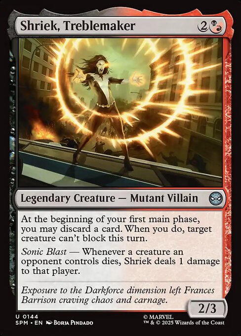Shriek, Treblemaker (Foil) - SPM - 144