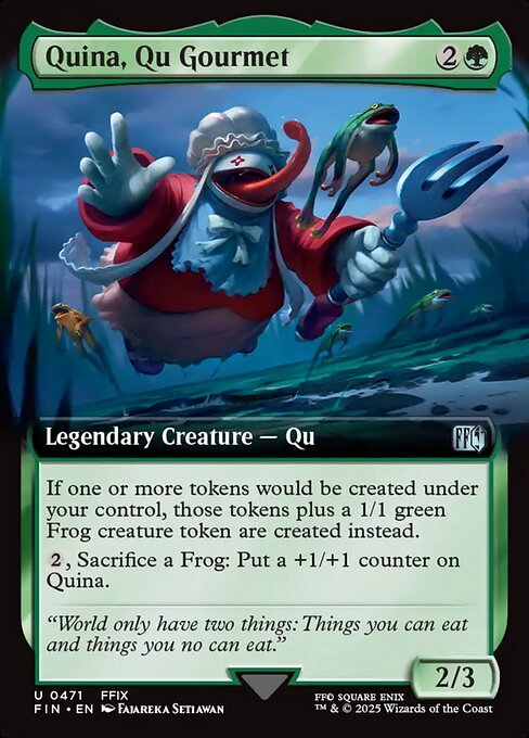 Quina, Qu Gourmet (Extended Art) - FIN - 471