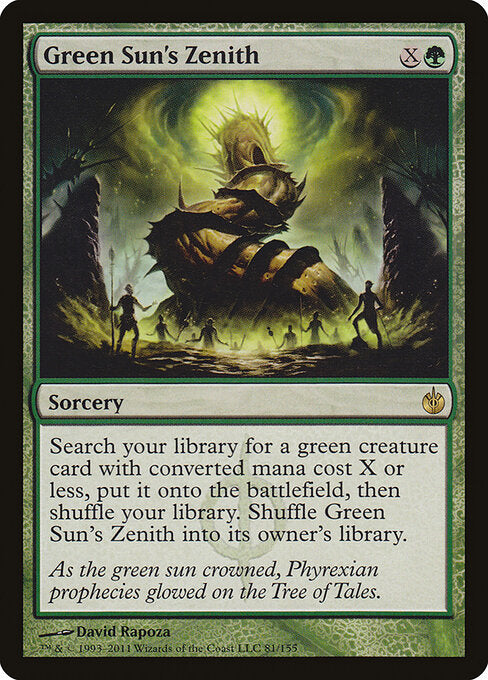 Green Sun's Zenith - MBS - 81
