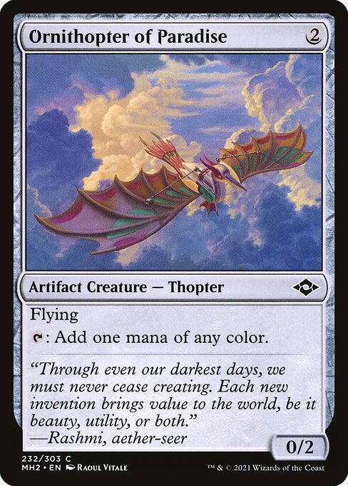 Ornithopter of Paradise - MH2 - 232