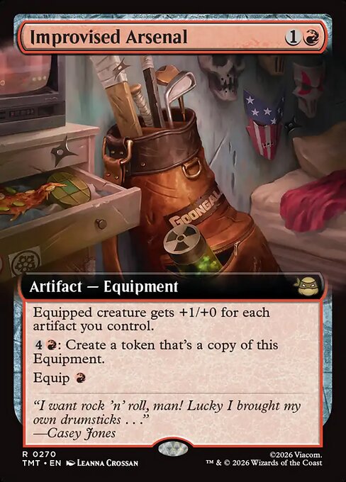 Improvised Arsenal (Extended Art) (Foil) - TMT - 270