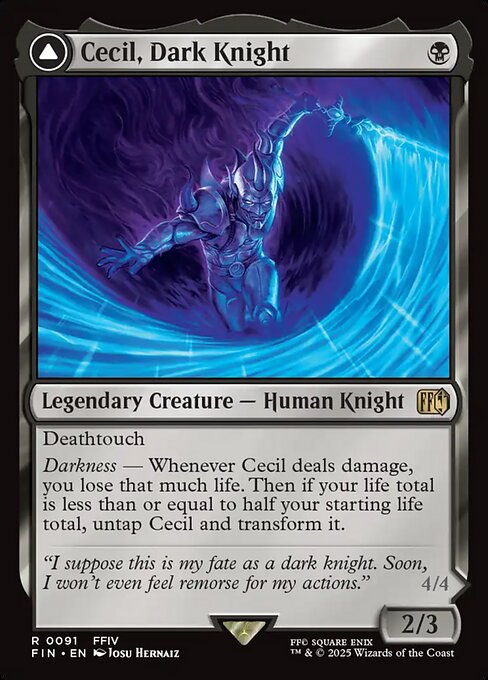 Cecil, Dark Knight (Foil) - FIN - 91