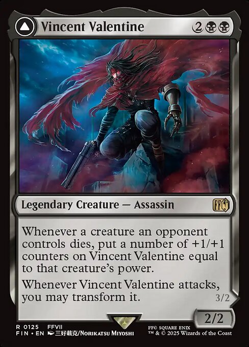 Vincent Valentine - FIN - 125