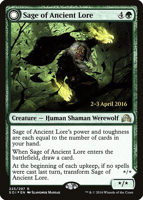 Sage of Ancient Lore (Foil) - PSOI - 225s
