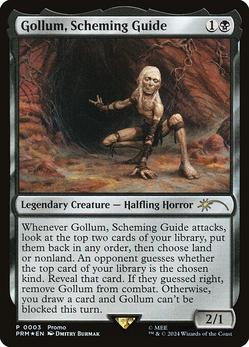 Gollum, Scheming Guide (Foil) - PLTC - 3