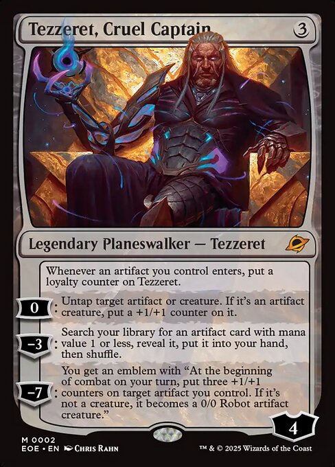 Tezzeret, Cruel Captain - EOE - 2