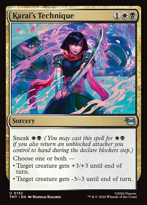 Karai's Technique - TMT - 152