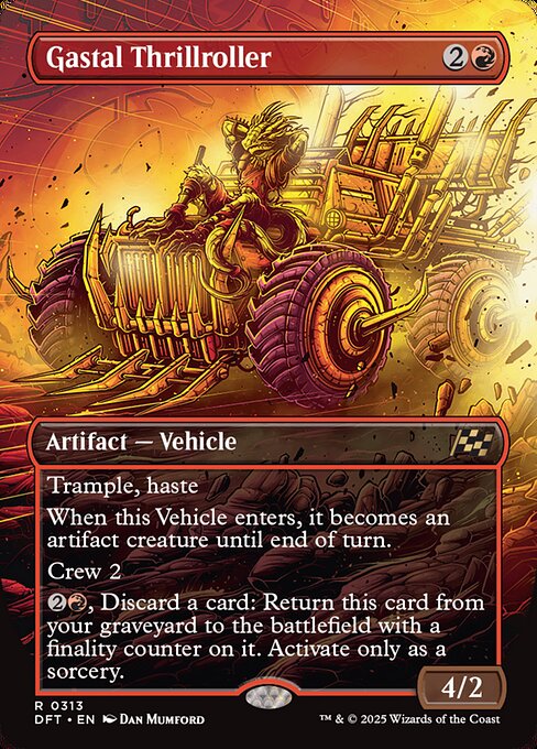 Gastal Thrillroller (Borderless) - DFT - 313