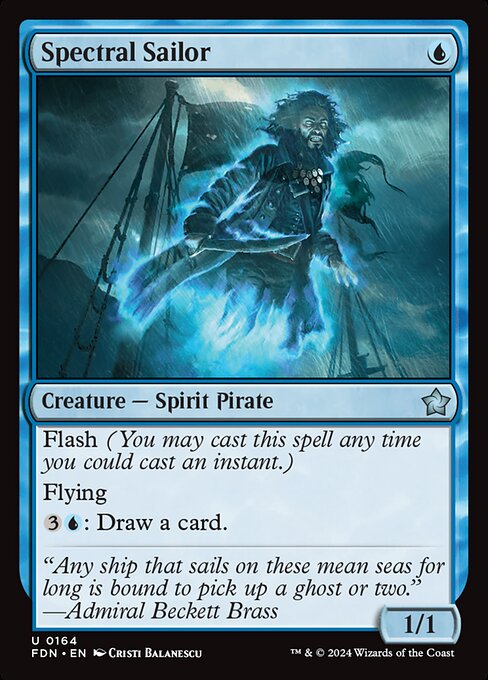 Spectral Sailor - FDN - 164