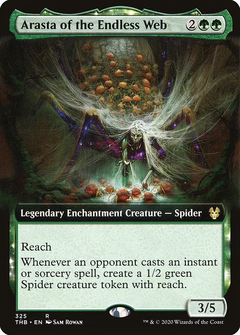 Arasta of the Endless Web (Extended Art) (Foil) - THB - 325