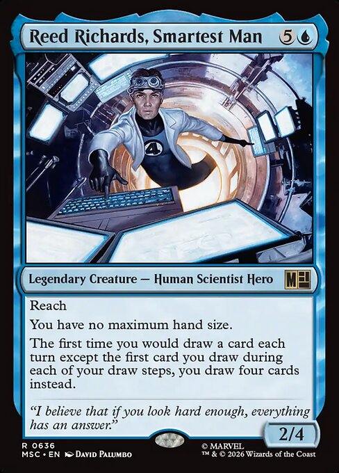 Reed Richards, Smartest Man - MSC - 636