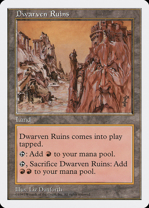 Dwarven Ruins - 5ED - 415