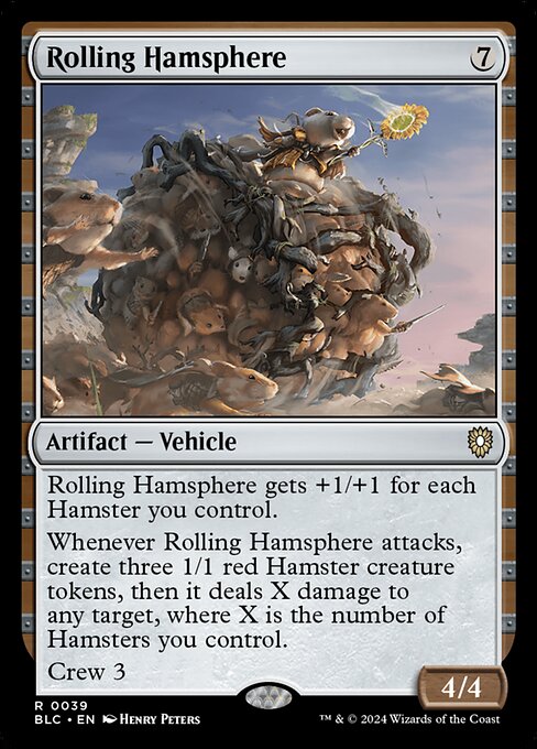 Rolling Hamsphere - BLC - 39