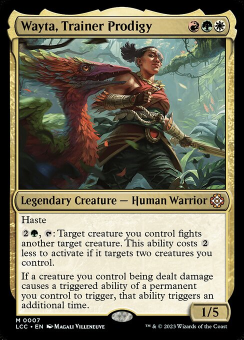Wayta, Trainer Prodigy (Foil) - LCC - 7