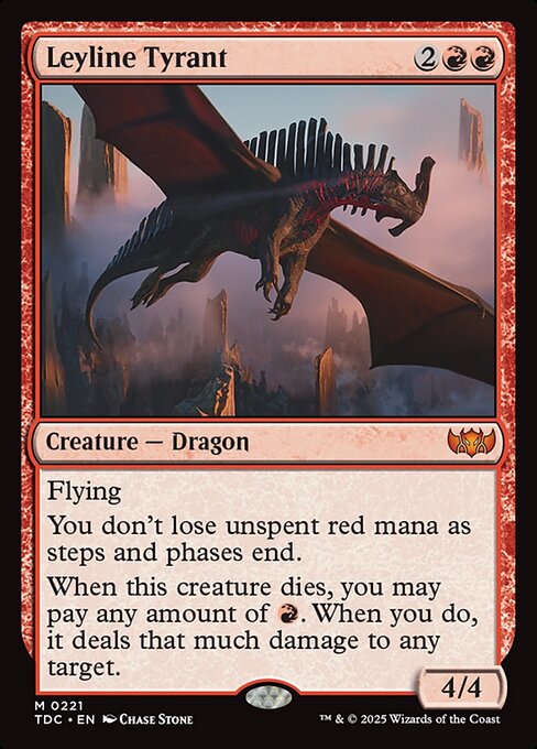 Leyline Tyrant - TDC - 221