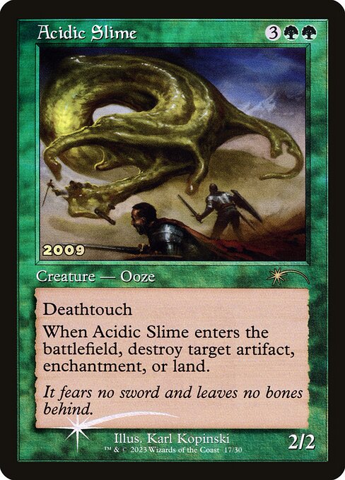 Acidic Slime (Foil) - P30A - 17