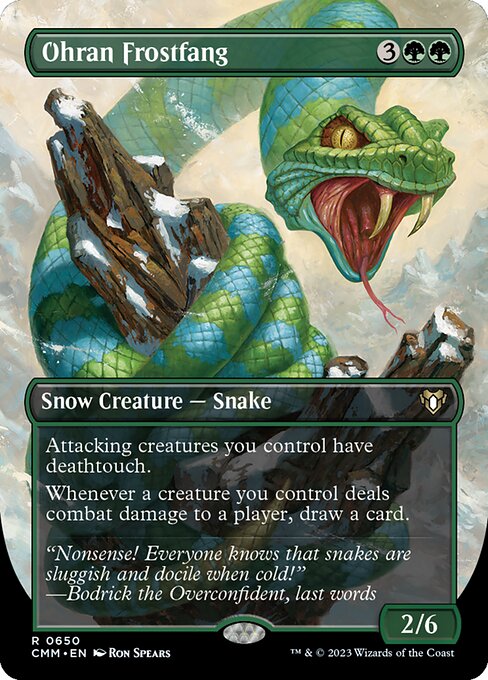 Ohran Frostfang (Borderless) - CMM - 650