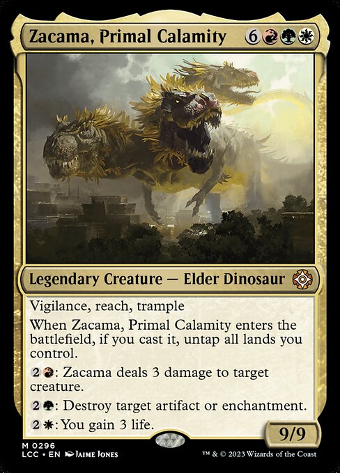 Zacama, Primal Calamity - LCC - 296