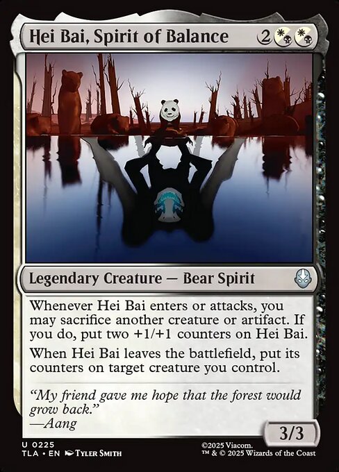 Hei Bai, Spirit of Balance (Foil) - TLA - 225