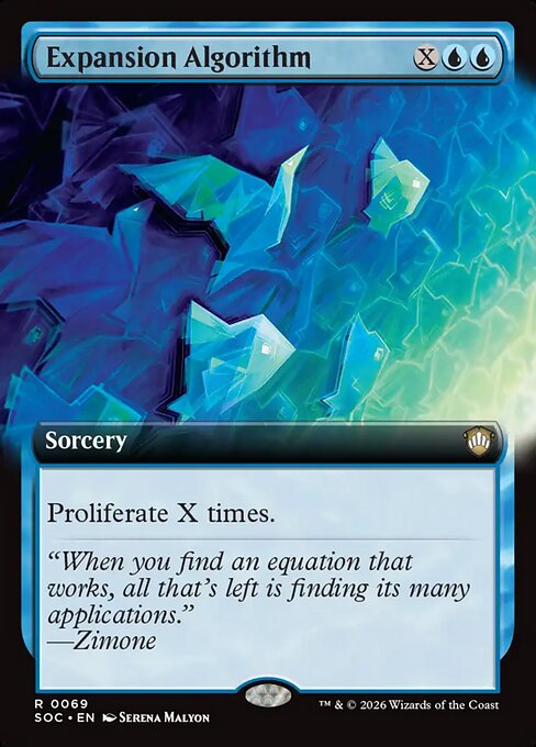 Expansion Algorithm (Extended Art) - SOC - 69