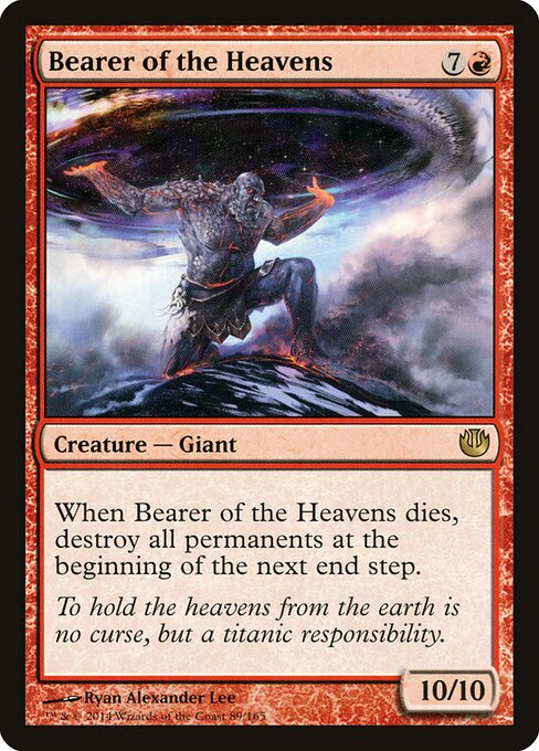 Bearer of the Heavens (Foil) - JOU - 89