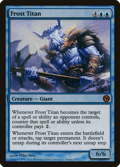 Frost Titan (Foil) - PDP12 - 1